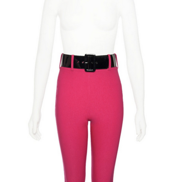 Deadly Dames Capris in Hot Pink - Picture 3 of 6